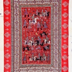 Antique Persian Resht Embroidery