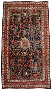 Lot 367. Antique Mansion-Size Bidjar Rug: 12" x 22", Persia, circa 1900