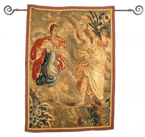 Lot 351. 17th c. Flemish Tapestry Fragment